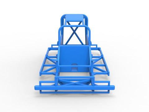 Frame of New Zealand Ministock car Scale 1 to 25 Modelo de impresión 3D