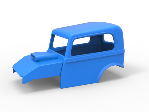 Shell of New Zealand Ministock car Scale 1 to 25 3D Принт Модель