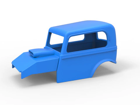 Yeni Zelanda Kabuğu Ministock araba &Ouml;l&ccedil;ek 1 ila 25 3D Baskı Modeli