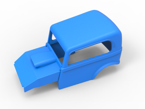 Shell of New Zealand Ministock car Scale 1 to 25 Model Cetak 3D