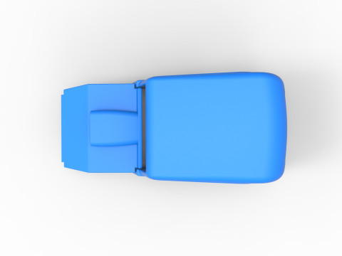 Shell of New Zealand Ministock car Scale 1 to 25 Model Cetak 3D