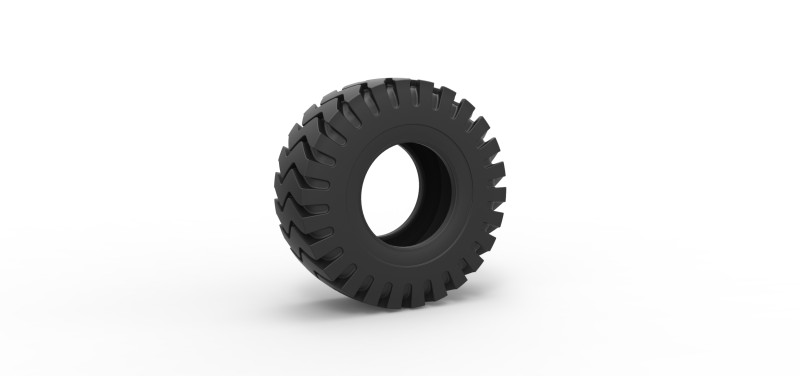 Tractor tire 38 Scale 1 to 25 3D 打印模型 .c4d .max .obj .3ds .fbx .stl .blend 