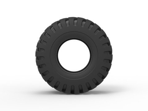 Tractor tire 38 Scale 1 to 25 3D 打印模型