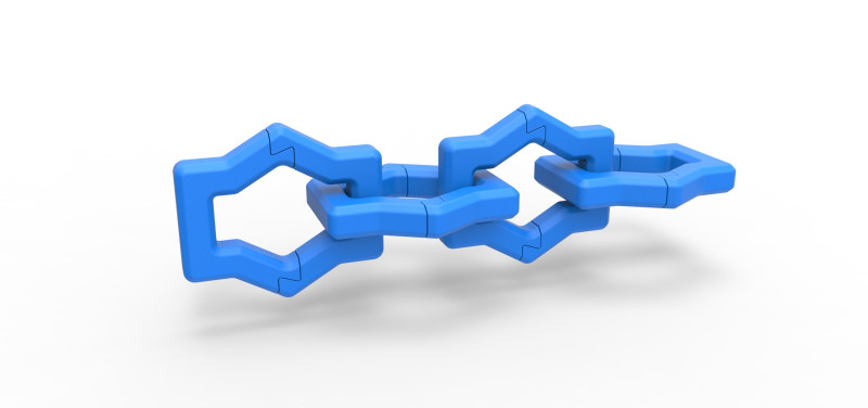 Cosplay Chain 44 3D printmodel .c4d .max .obj .3ds .fbx .stl .blend 