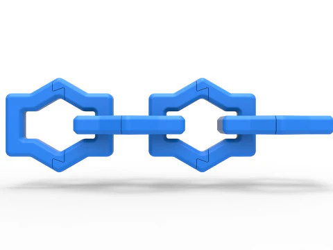 Catena cosplay 44 Modello di stampa 3D