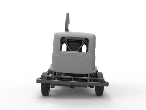 New Zealand Ministock car while turning Scale 1 to 25 3D Print Model