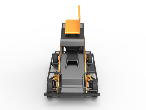 New Zealand Ministock car Version 2 Scale 1 to 25 3D 프린트 모델