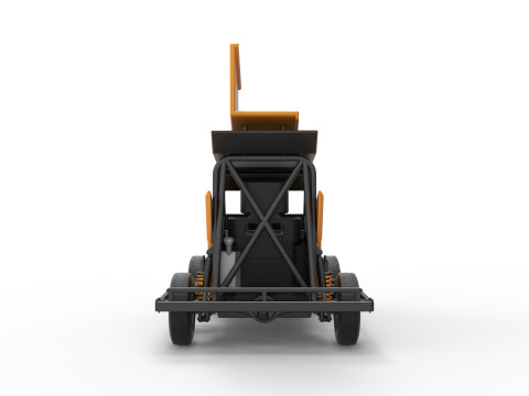 New Zealand Ministock car Version 2 Scale 1 to 25 3D 프린트 모델