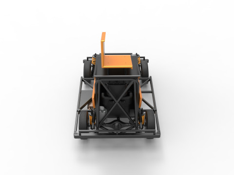 New Zealand Ministock car Version 2 Scale 1 to 25 3D 프린트 모델