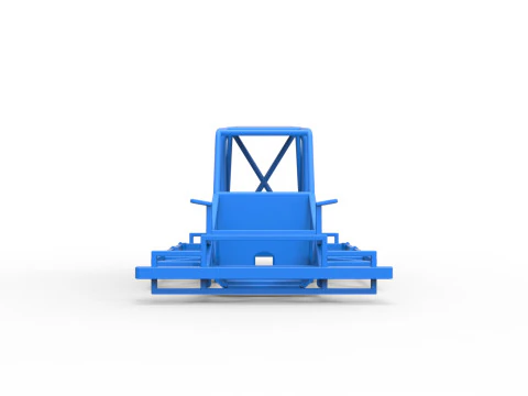 Frame of New Zealand Ministock car Version 2 Scale 1 to 25 3D Print Model