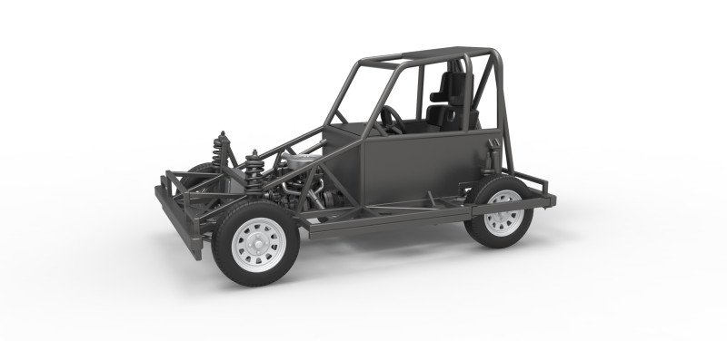 New Zealand Ministock car Base Version 2 Scale 1 to 25 Model Cetak 3D .c4d .max .obj .3ds .fbx .stl .blend