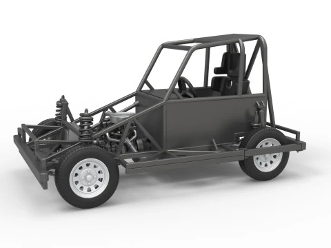 Yeni Zelanda Ministock araba Tabanı Versiyon 2 &Ouml;l&ccedil;ek 1 ila 25 3D Baskı Modeli