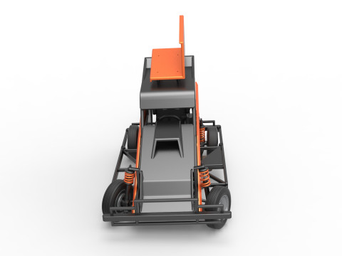 Nowozelandzki samochód Ministock podczas obracania wersji 2 w skali od 1 do 25 Model do druku 3D