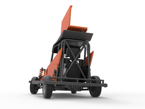 Nowozelandzki samochód Ministock podczas obracania wersji 2 w skali od 1 do 25 Model do druku 3D