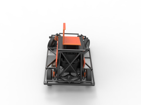 Nowozelandzki samochód Ministock podczas obracania wersji 2 w skali od 1 do 25 Model do druku 3D