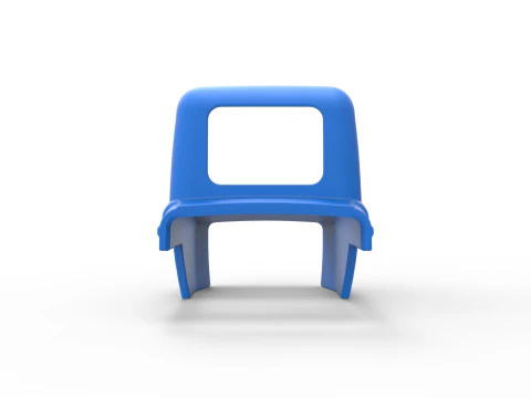 Shell of Vintage Supermodified stock car Version 2 Scale 1 to 25 3D Print Model