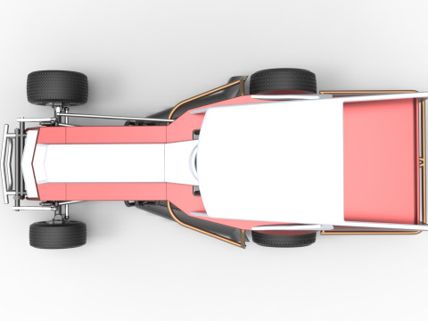 Vintage Dirt Modifiye stok araba Versiyon 5 Ölçek 1 - 25 3D Baskı Modeli