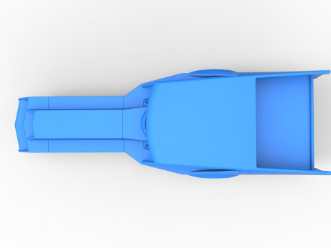 Coque de Vintage Dirt Modifié stock car Version 5 Échelle 1 à 25 Modèles 3D en vedette