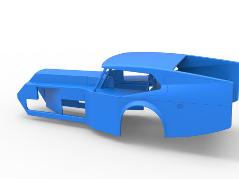 Coque de Vintage Dirt Modifié stock car Version 5 Échelle 1 à 25 Modèles 3D en vedette