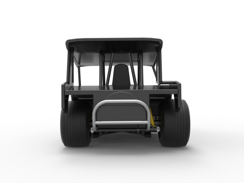 Vintage Dirt Modified stock car Version 6 Échelle 1 à 25 Modèles 3D en vedette