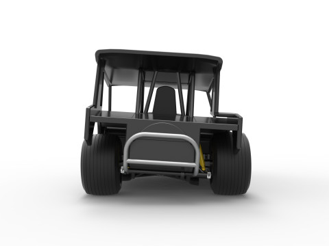 Vintage Dirt Modified stock car Version 6 while turning Scale 1 to 25 3D Print Model