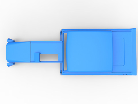 老式沥青改装库存车 V7 比例 1 至 25 的外壳 3D 打印模型