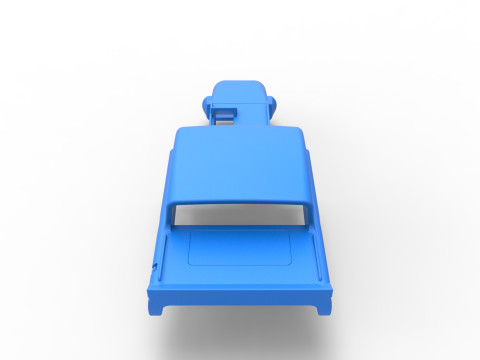 老式沥青改装库存车 V7 比例 1 至 25 的外壳 3D 打印模型