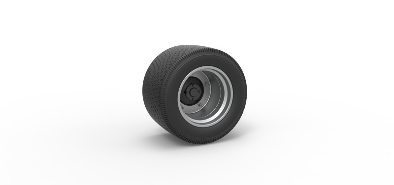 Wheel from Asphalt Modified stock car Version 6 Scale 1 to 25 3D Print Model .c4d .max .obj .3ds .fbx .stl .blend 