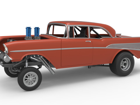 Gasser Version 2 Maßstab 1 bis 25 3D Druckmodell