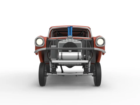 Gasser 버전 2 스케일 1~25 3D 프린트 모델