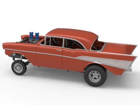 Gasser 버전 2 스케일 1~25 3D 프린트 모델