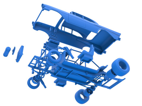 Gasser Versión 2 Escala 1 a 25 Modelo de impresión 3D