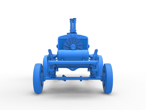 Chassis van Gasser Versie 2 Schaal 1 t/m 25 3D printmodel