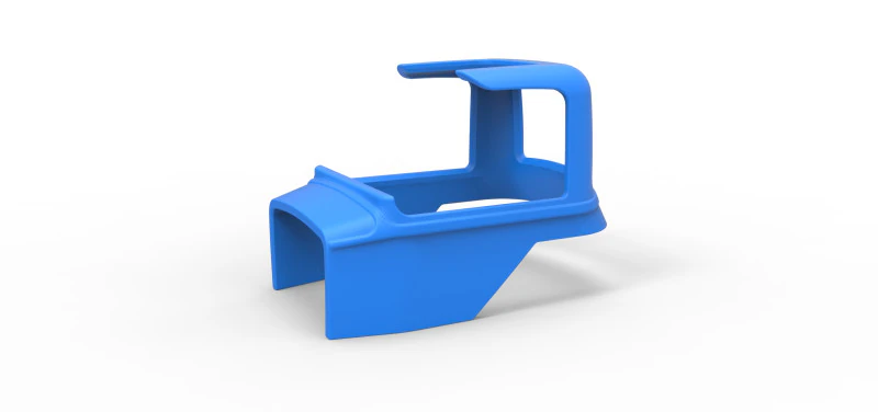 Shell of Vintage Supermodified stock car Version 3 Scale 1 to 25 3D Print Model .c4d .max .obj .3ds .fbx .stl .blend 