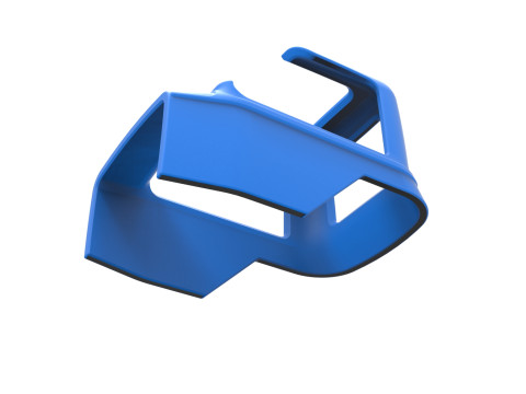 复古超级改装库存车版本 3 的外壳，比例 1 至 25 3D 打印模型