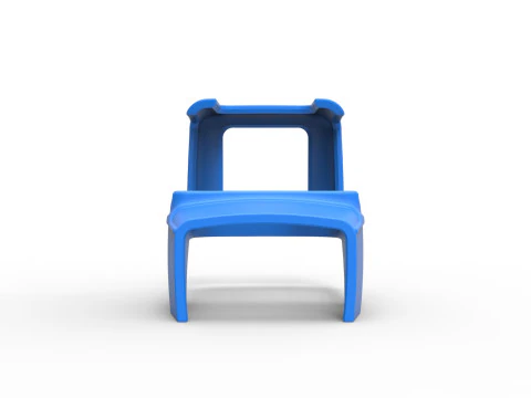 Shell of Vintage Supermodified stock car Version 3 Scale 1 to 25 3D Print Model