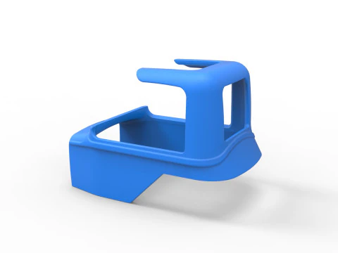 Shell of Vintage Supermodified stock car Version 3 Scale 1 to 25 3D Print Model