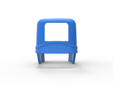 复古超级改装库存车版本 3 的外壳，比例 1 至 25 3D 打印模型