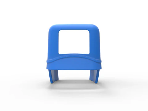 Shell of Vintage Supermodified stock car Version 3 Scale 1 to 25 3D Print Model