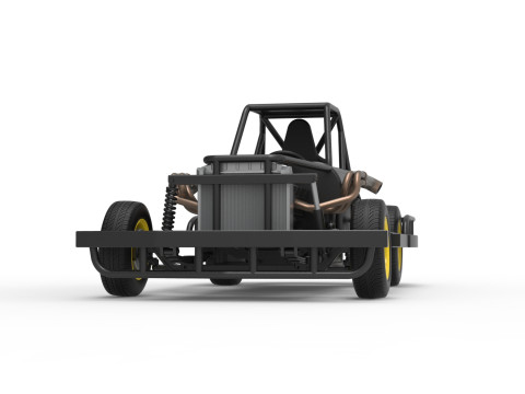 Escala b&aacute;sica de stock car vintage da Nova Zel&acirc;ndia de 1 a 25 Modelo de Impressão 3D