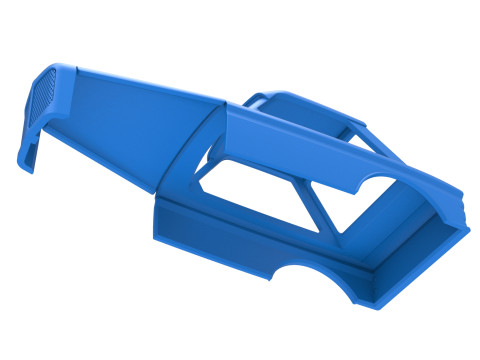 Shell of New Zealand Vintage Stock car Escala 1 a 25 Modelo de Impressão 3D