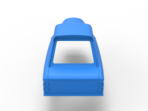 Shell of New Zealand Vintage Stock car Escala 1 a 25 Modelo de Impressão 3D