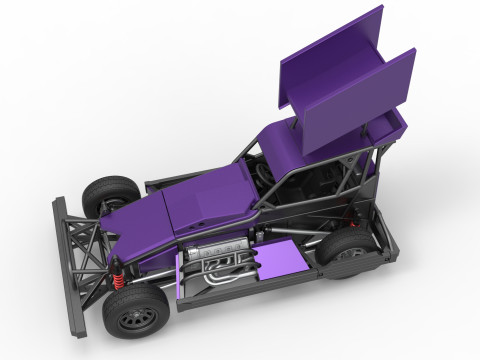 Mobil Superstock Selandia Baru Versi 4 Skala 1 hingga 25 Model Cetak 3D