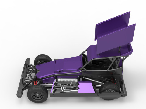 Mobil Superstock Selandia Baru Versi 4 Skala 1 hingga 25 Model Cetak 3D