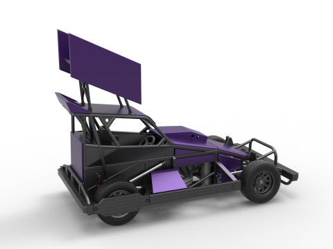 Mobil Superstock Selandia Baru Versi 4 Skala 1 hingga 25 Model Cetak 3D