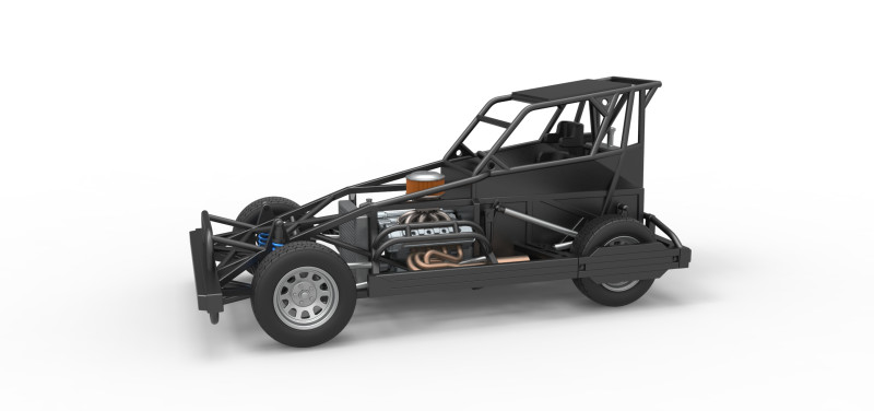 新西兰 Superstock 汽车基础版本 4 比例 1 至 25 3D 打印模型 .c4d .max .obj .3ds .fbx .stl .blend 