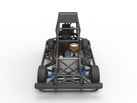 新西兰 Superstock 汽车基础版本 4 比例 1 至 25 3D 打印模型