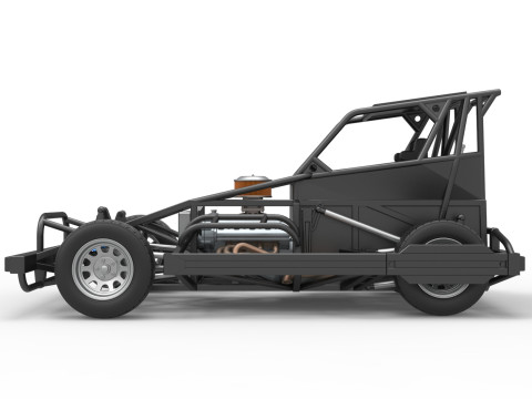 新西兰 Superstock 汽车基础版本 4 比例 1 至 25 3D 打印模型