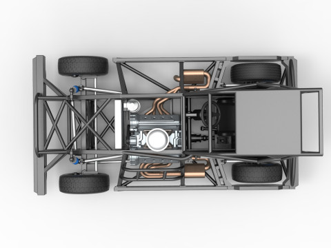 新西兰 Superstock 汽车基础版本 4 比例 1 至 25 3D 打印模型
