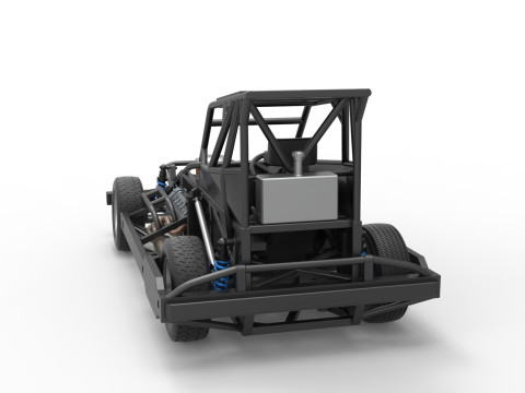 新西兰 Superstock 汽车基础版本 4 比例 1 至 25 3D 打印模型